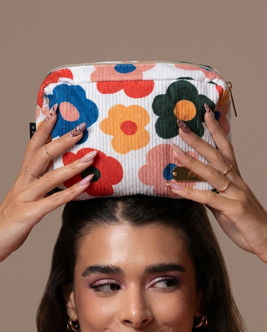 Cosmetiquera floral - KIRI