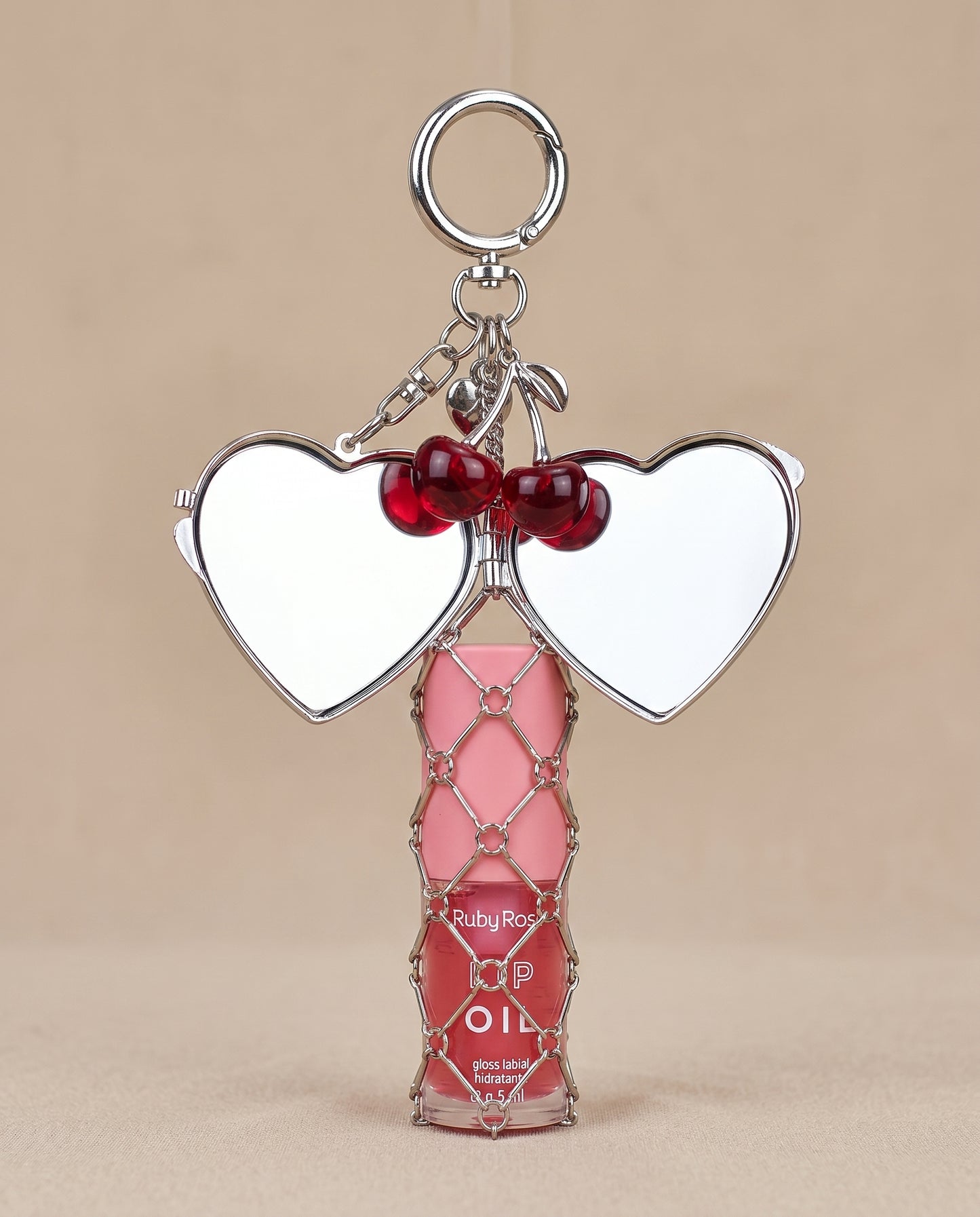 Llavero para labial CEREZA - KIRI
