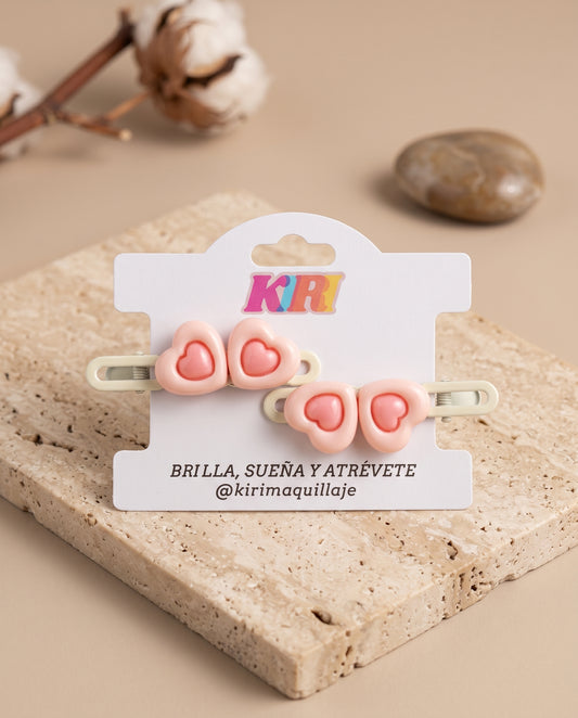 Pinzas de corazón - KIRI