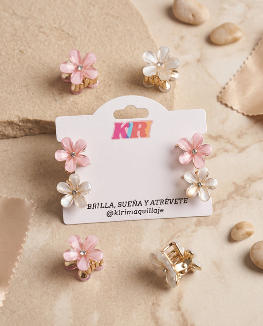 Pinzas de flores x4-KIRI