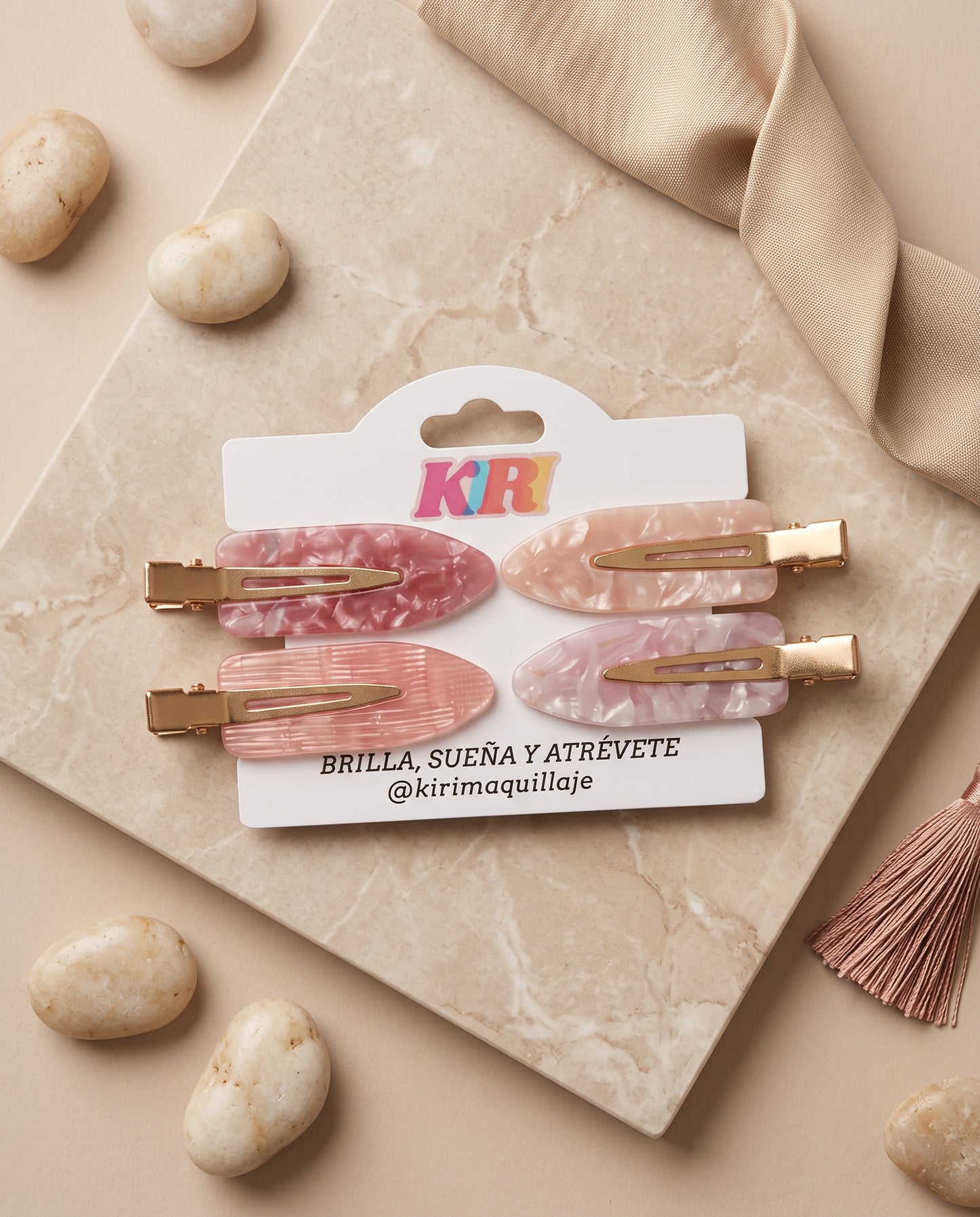 Pinzas para maquillaje-KIRI