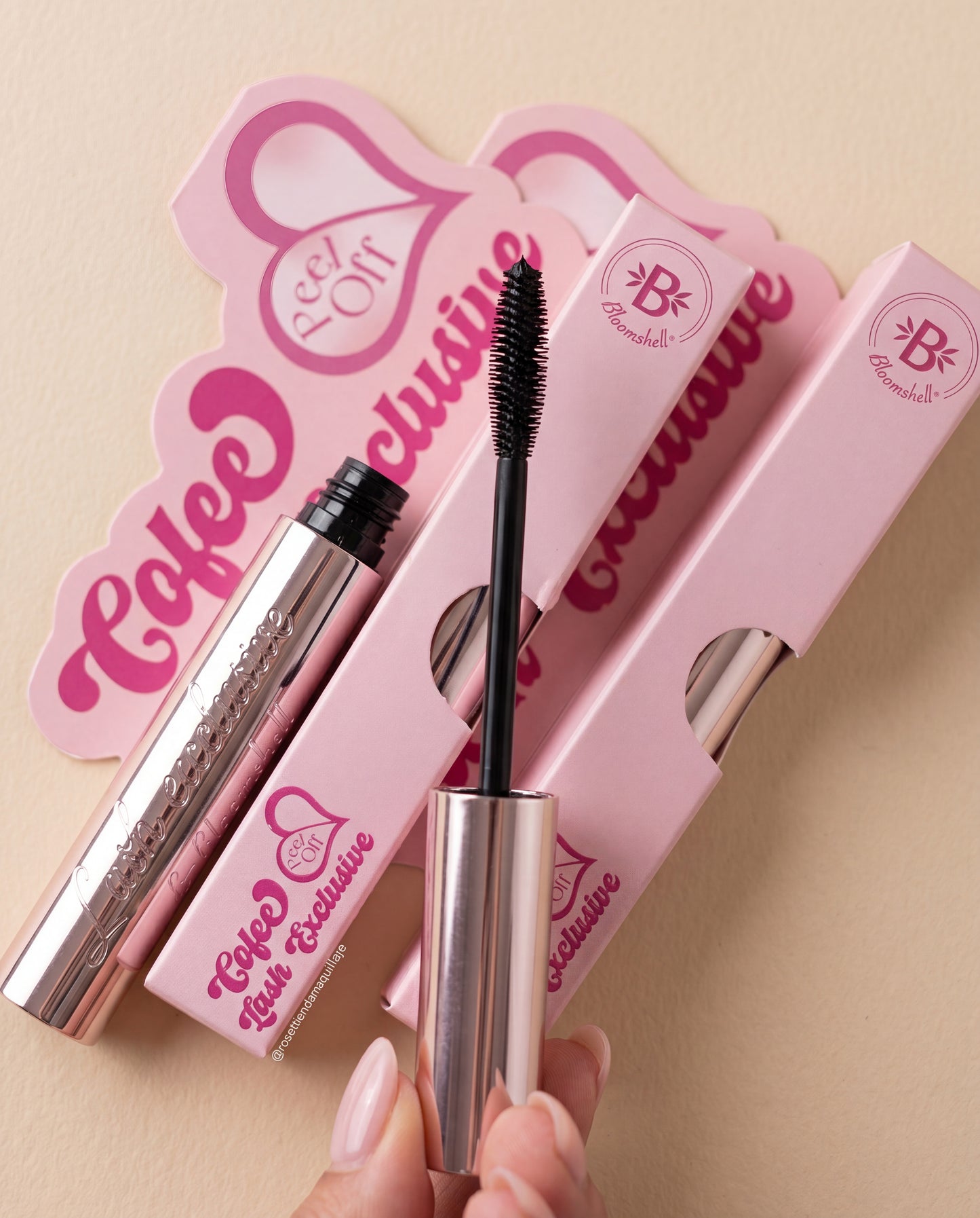Pestañina café lash exclusive- BLOOMSHELL