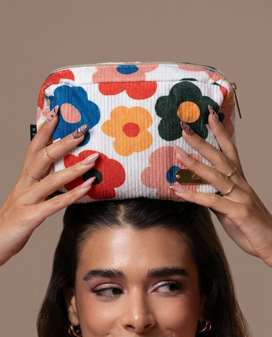Cosmetiquera floral - KIRI