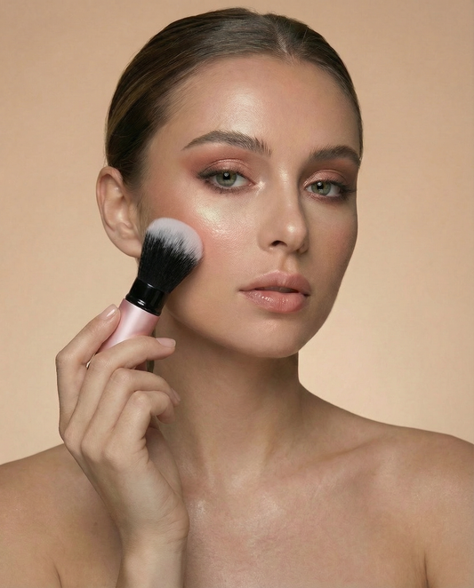 Brocha retráctil con tapa