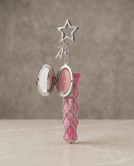 Llavero para labial con Espejo